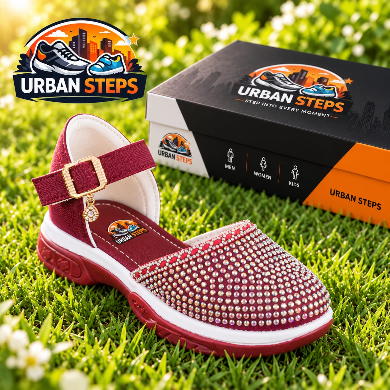 Ruby Sparkle Girls Shoes