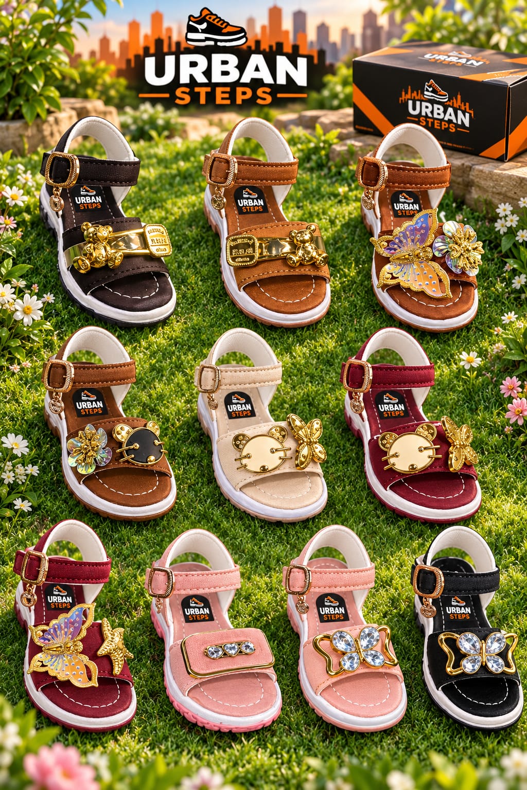 Girls Decorative Sandal Collection