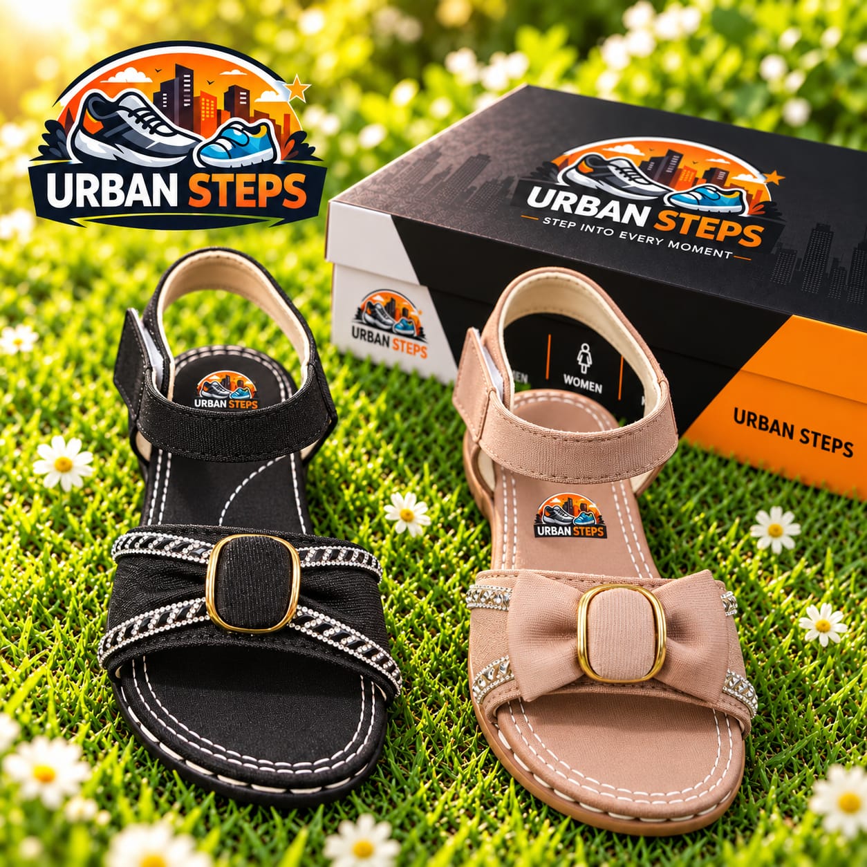 Classic Bow Women Sandals
